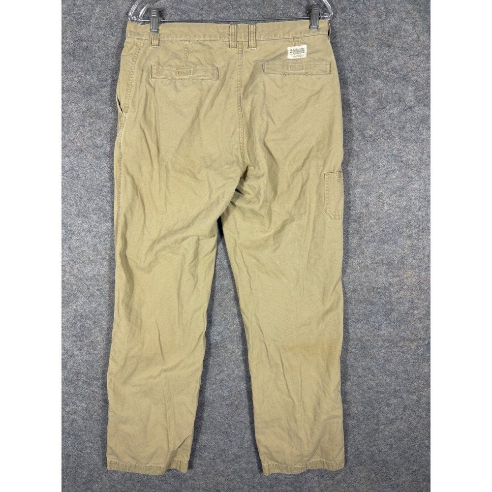 Columbia Women's 12 Petite Fit Tan‎ Cotton Casual Outdoor Hiking Pants - Picture 9 of 10